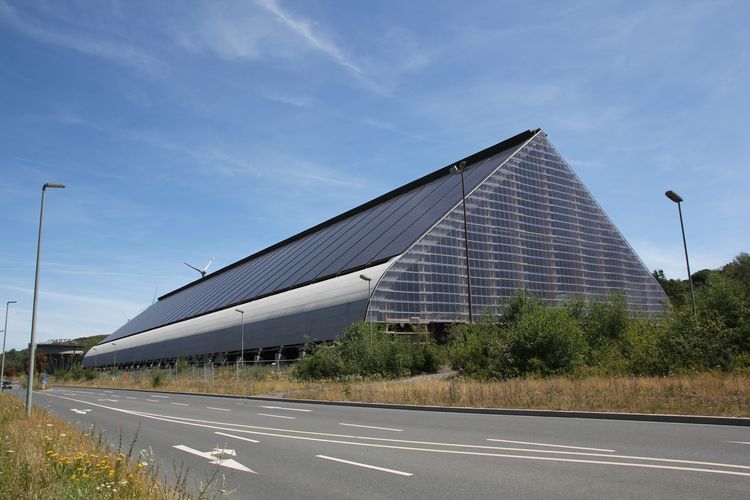 Die Kohlenmischhalle auf Lohberg. Foto: RAG Montan Immobilien/Stephan Conrad