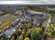 Das Bergwerk Ost in Hamm: Die denkmalgeschützten Bestandsgebäude bilden die Keimzelle für das geplante CreativRevier Heinrich Robert auf dem 55 Hektar großen Areal im Westen der Stadt. 