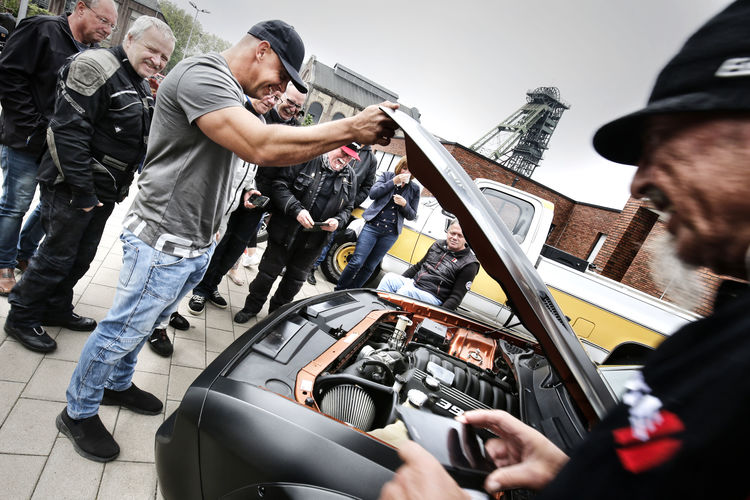 Oldtimer Treff auf Fürst Leopold. ©RAG Montan Immobilien GmbH, Fotograf: Thomas Stachelhaus