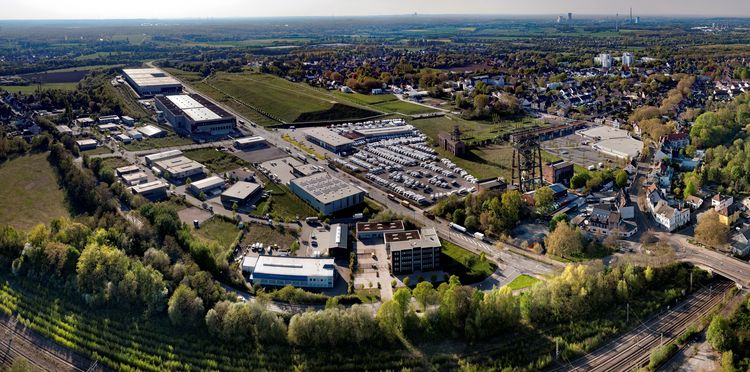 Das Stadtquartier Gneisenau. Foto: RAG Montan Immobilien/Stachelhaus