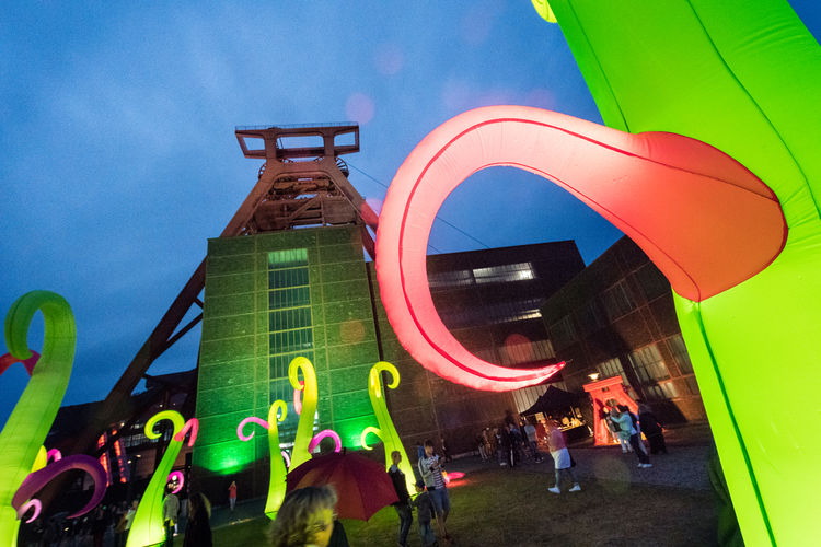 Die ExtraSchicht auf Zollverein. Foto: Nielinger