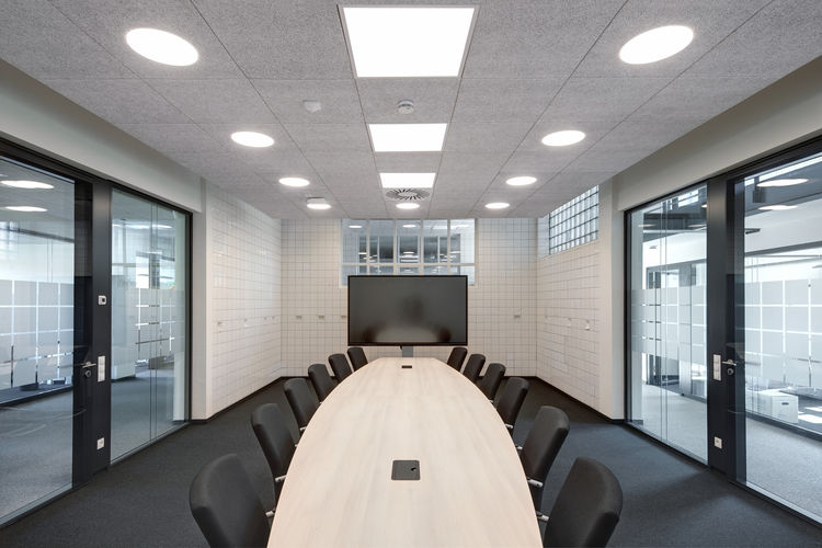 Besprechungsraum mit Original-Fliesenspiegel, © RAG Montan Immobilien, Fotograf Thomas Stachelhaus