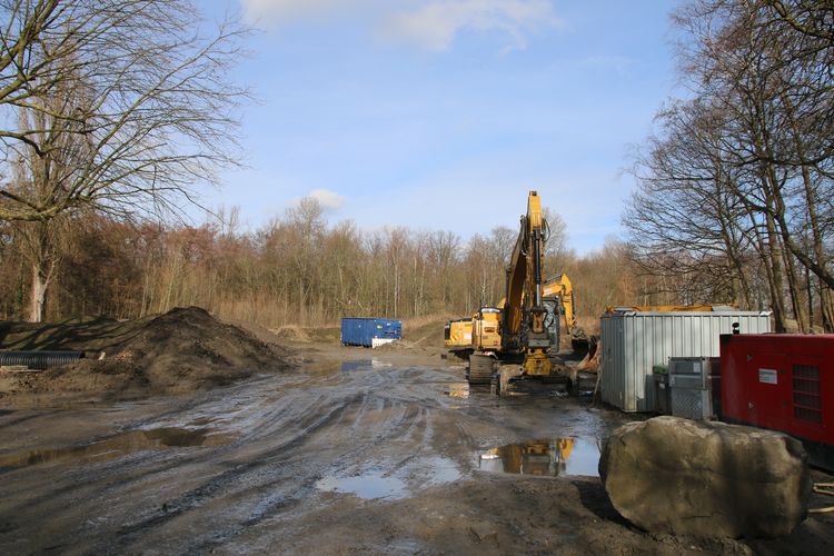 Ewald 5 in Herten dient derzeit einem Garten- und Landschaftsbauer als Zwischenlager. Foto: RAG Montan Immobilien