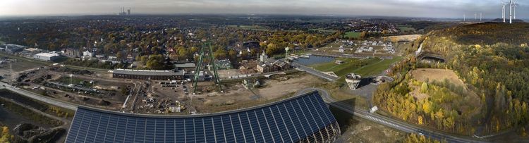 Eine Panorama-Aufnahme des Geländes im Oktober 2018. Foto: RAG Montan Immobilien/Thomas Stachelhaus