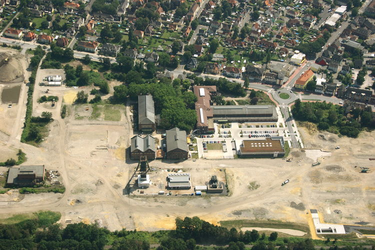 Luftbild des gesamten Standortes CreativQuartier Fürst Leopold. ©RAG Montan Immobilien GmbH, Fotograf: Thomas Stachelhaus