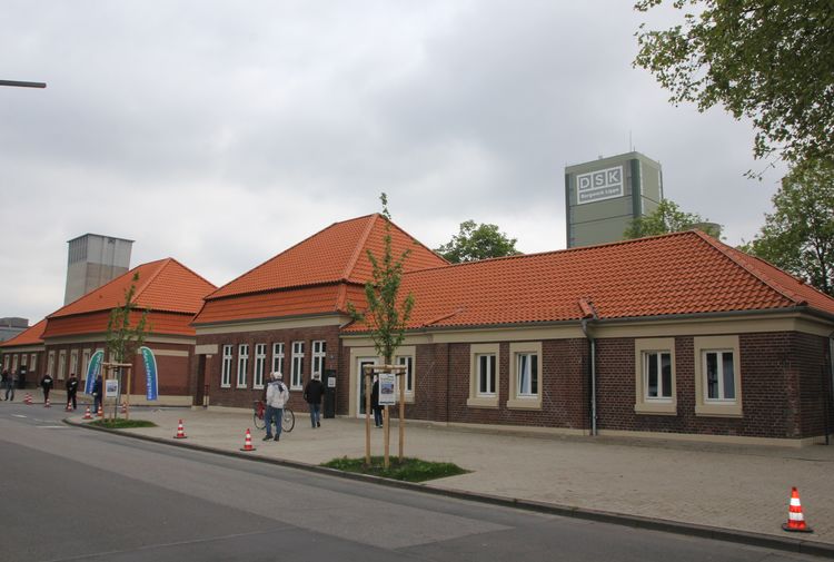 Die zwei sanierten Torhäuser des 2008 stillgelegten Bergwerkes Lippe / Westerholt.