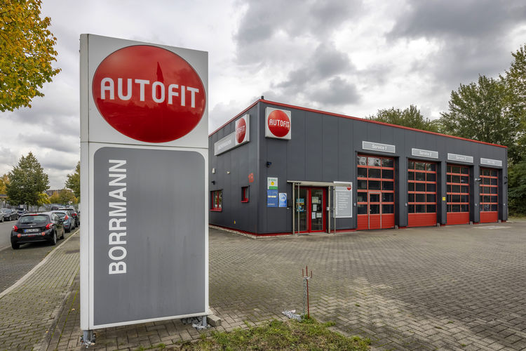 Autowerkstatt im Gewebegebiet Süd. Foto: RAG Montan Immobilien/Stachelhaus