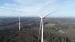 Die beiden Windkraftanlagen im Halterner Wald. Foto: Stadtwerke Haltern