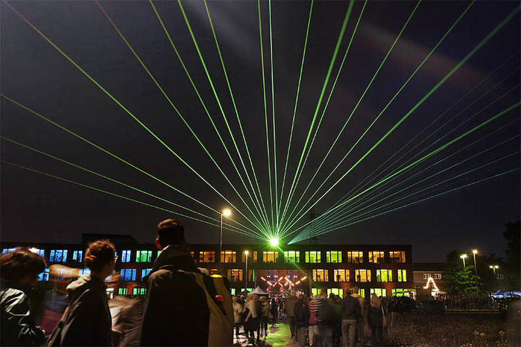 ExtraSchicht auf Kokerei Zollverein in Essen.