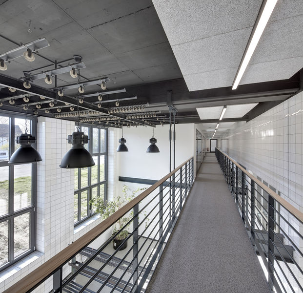 Galerie mit denkmalgeschütztem Kauenbereich, © RAG Montan Immobilien, Fotograf Thomas Stachelhaus