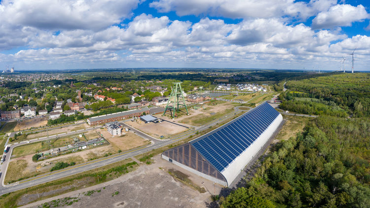 Der Standort Lohberg wird wichtiger Stützpunkt der zukünftigen Gruben-wasserhaltung. Foto: RAG/Volker Wiciok