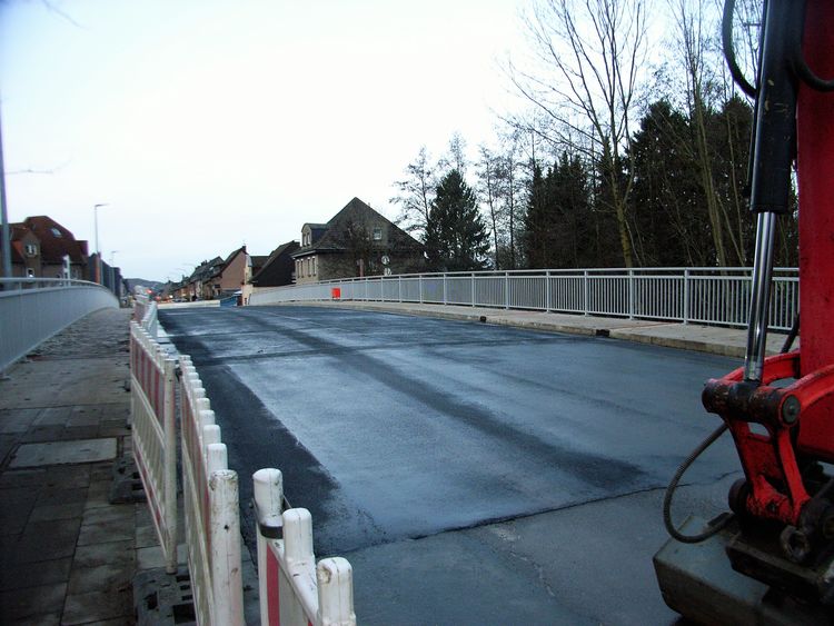 Die Brücke mit neuem Geländer. Foto: RAG Montan Immobilien, Fotograf: Stephan Conrad