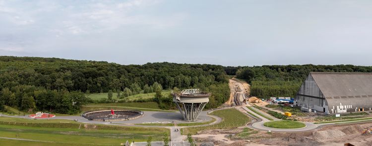 Ortsansicht aus der Bauphase der Ober-Lohberg-Allee im Jahr 2015. Foto: RAG Montan Immobilien/Stephan Conrad