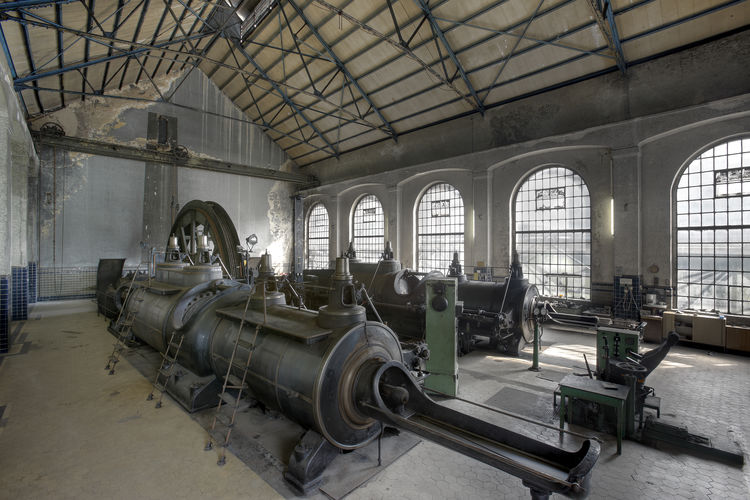Die alte Dampfmaschine von Fürst Leopold. ©RAG Montan Immobilien GmbH, Fotograf: Thomas Stachelhaus