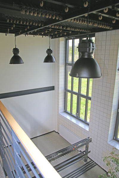 Blick von der Galerieebene auf den Kauenbereich © RAG Montan Immobilien, Fotograf Stephan Conrad