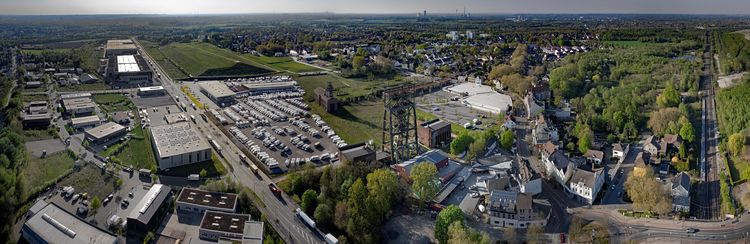 Das Stadtquartier Gneisenau. Foto: RAG Montan Immobilien/Stachelhaus