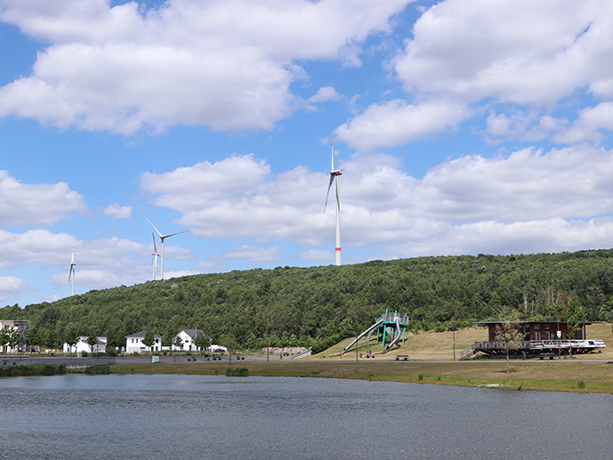 Windräder in Hünxe