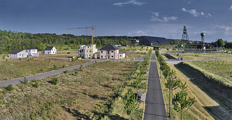 Das Kreativ.Quartier Lohberg in Dinslaken.