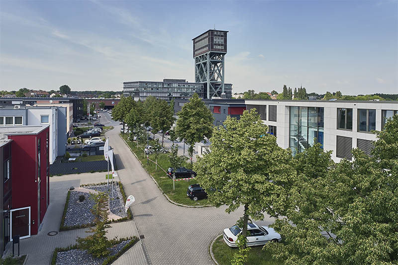 Der Gewerbepark Minister Stein in Dortmund.